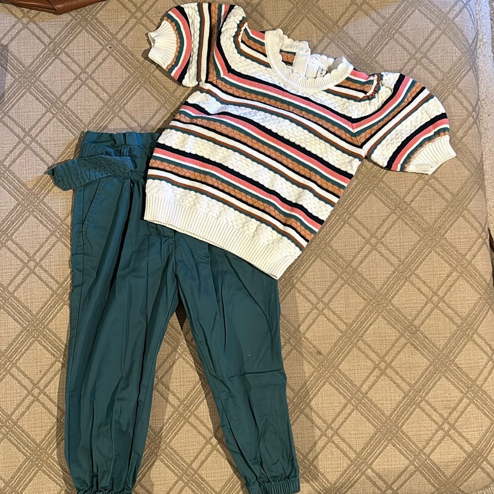 4T Janie & Jack pant set